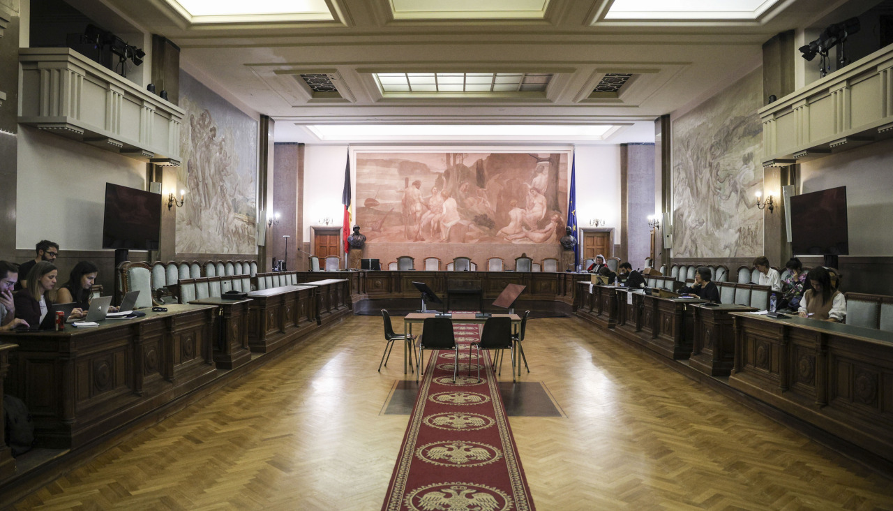 Sala de vistas donde se juzga a Cesar Arribas por el asesinato de la enfermera vallisoletana Teresa Rodríguez