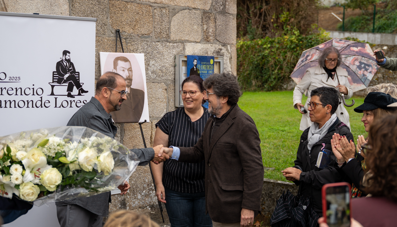 Homenaje a Florencio Vaamonde en Bergondo