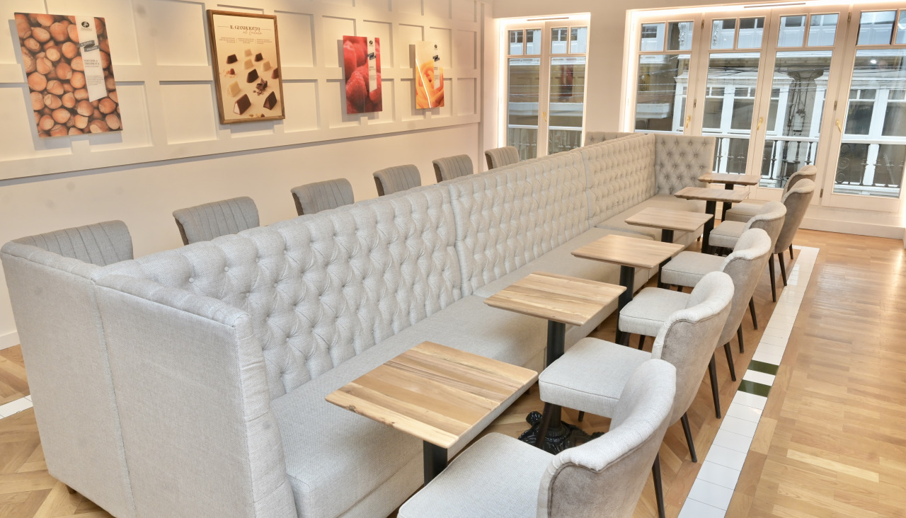 Apertura de la heladería Amorino en A Coruña