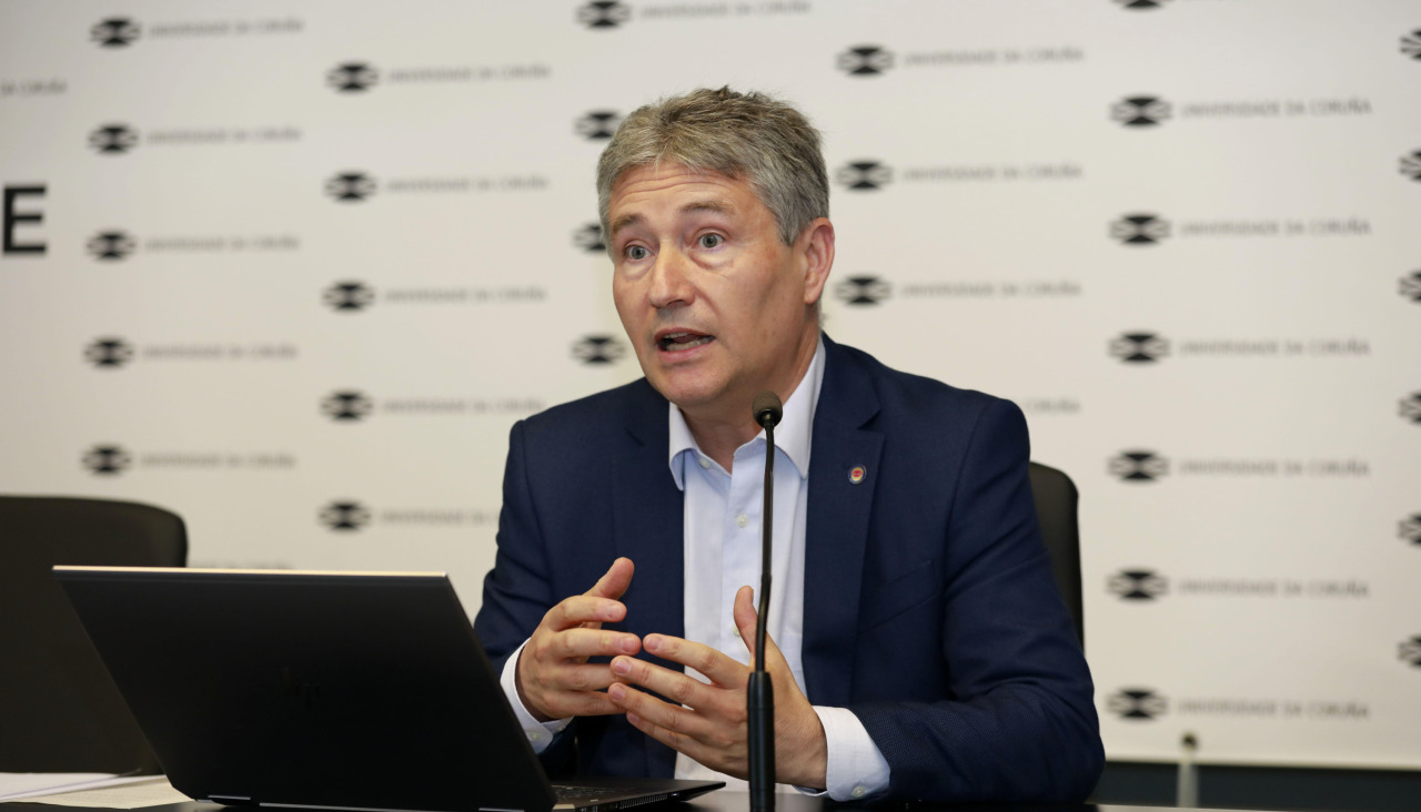 El rector de la UDC, Ricardo Cao