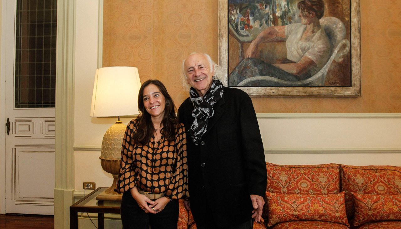Inés Rey y Amancio Prada