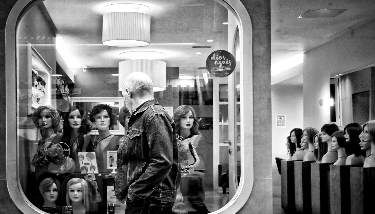 El fotógrafo añora todo del pasado. También su pelo.