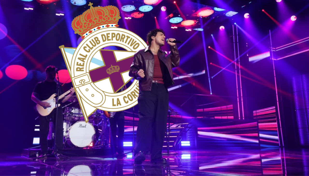 Tinho durante una actuación en 'OT 2025'