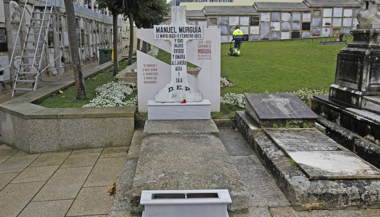 Tumba de Manuel Murguía y familia