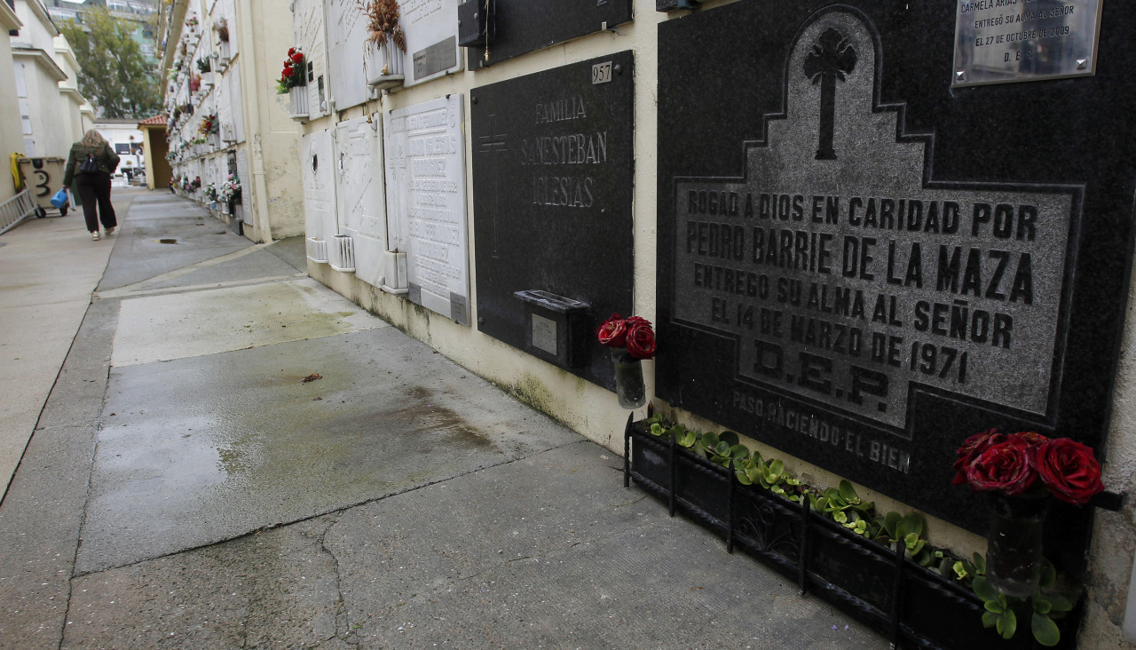 Tumba de Barrié de la Maza y Carmela Arias y Díaz de Rábago