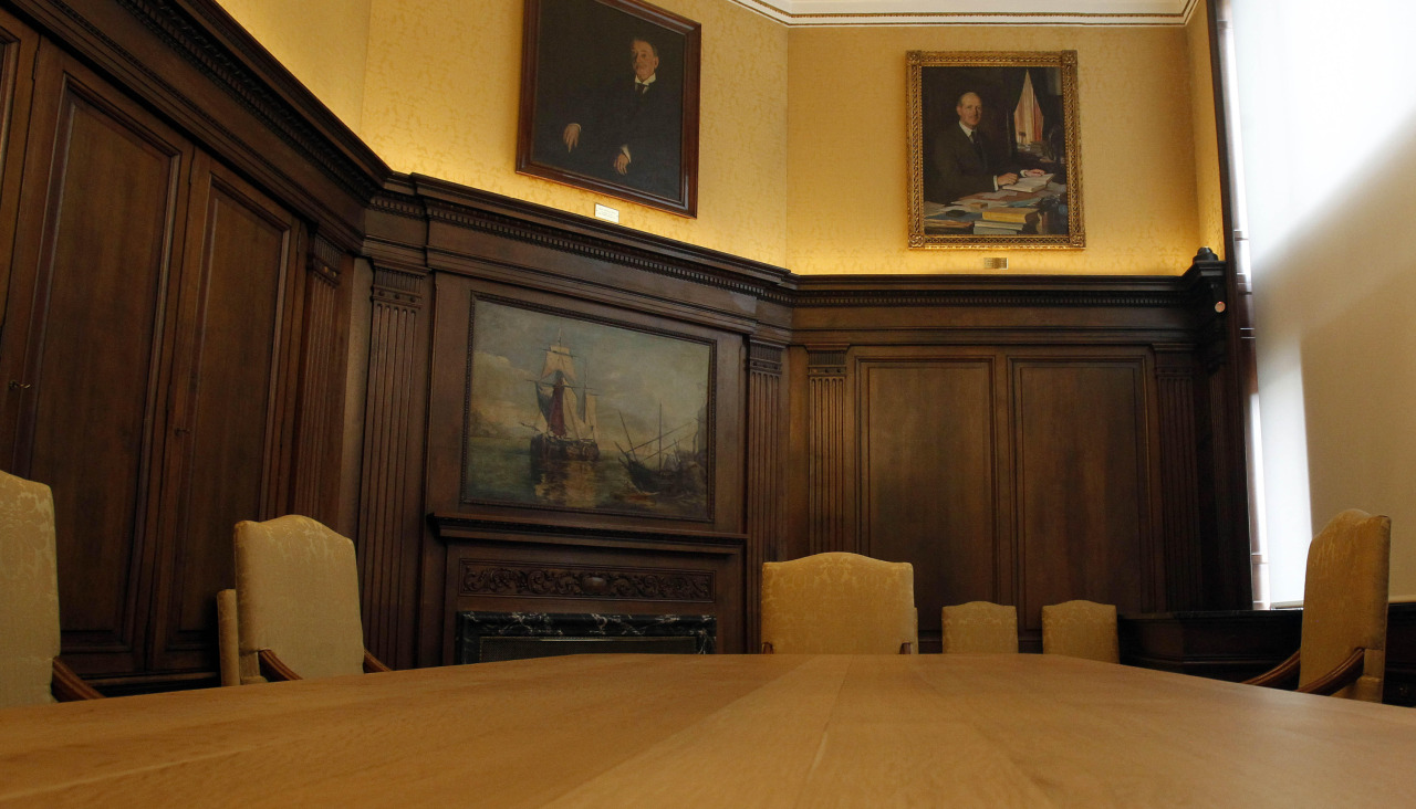 La sala del consejo, una de las joyas del interior del Pastor