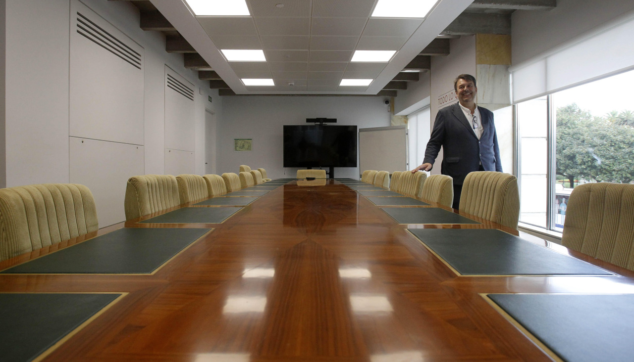 La actual sala del consejo