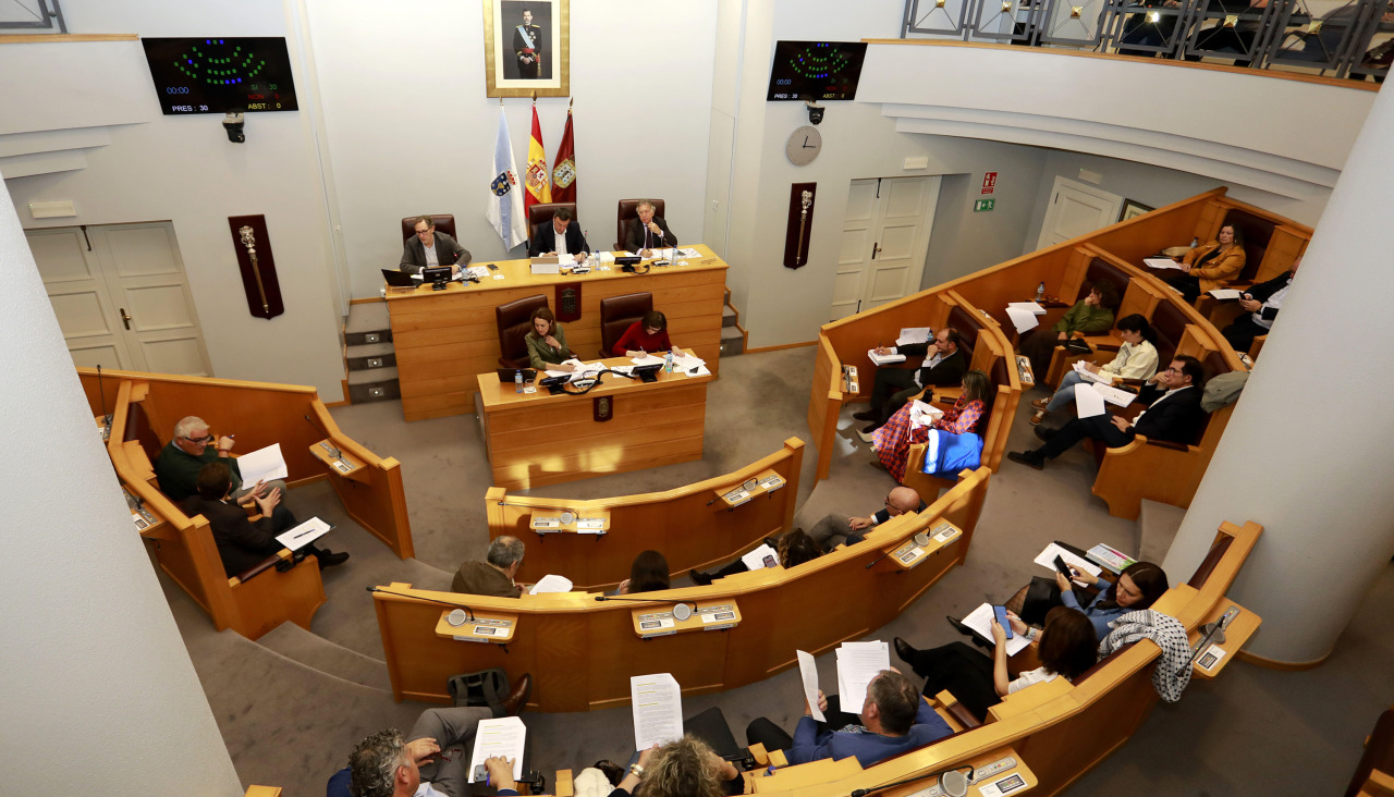 Pleno de la Diputación de A Coruña