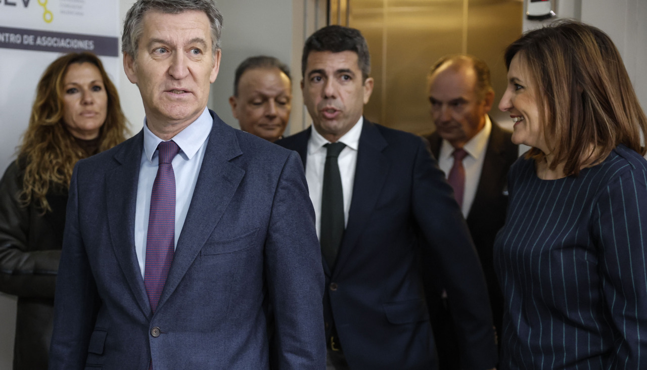 Alberto Núñez Feijoo y Carlos Mazón