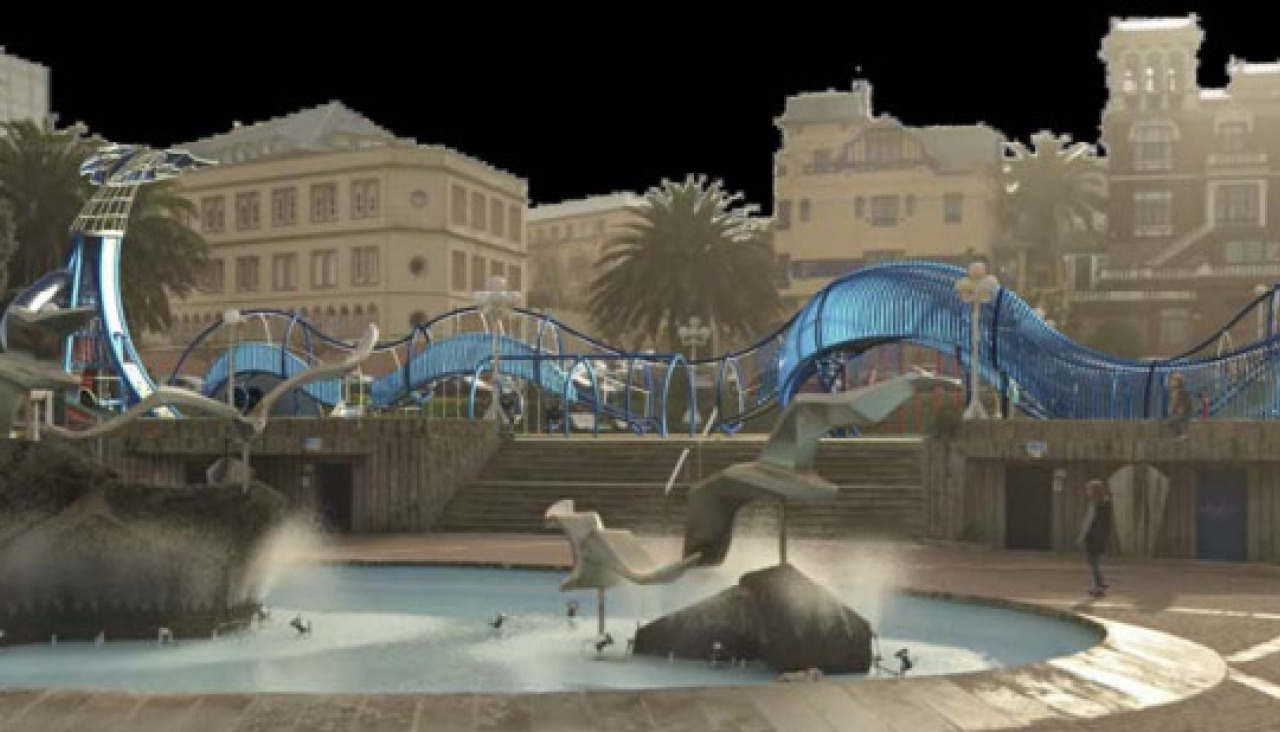 Así será el parque de la plaza de Portugal