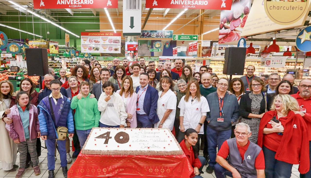 Celebración del 40 aniversario de Alcampo