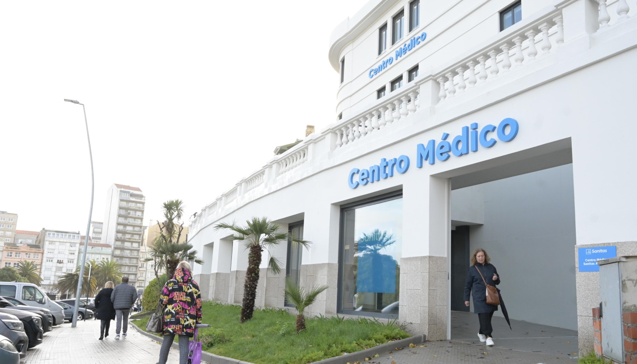 Nuevo centro médico de Sanitas en A Coruña