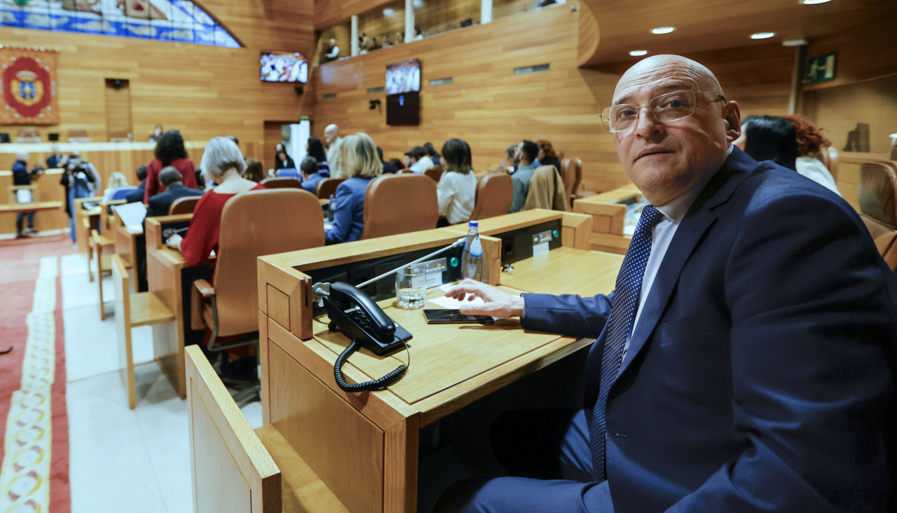 El diputado de Democracia Ourensana, Armando Ojea