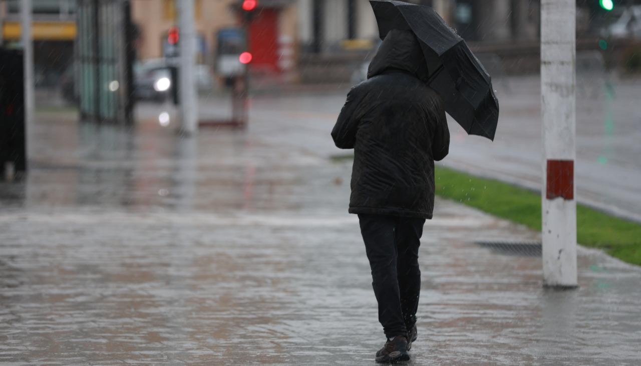 Lluvia en A Coruña el 16 de noviembre