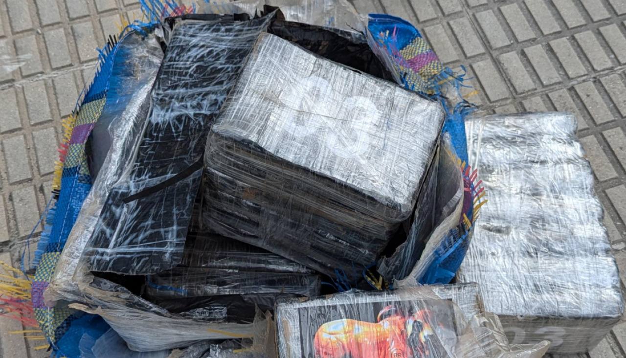 Cocaína incautada en una operación policial