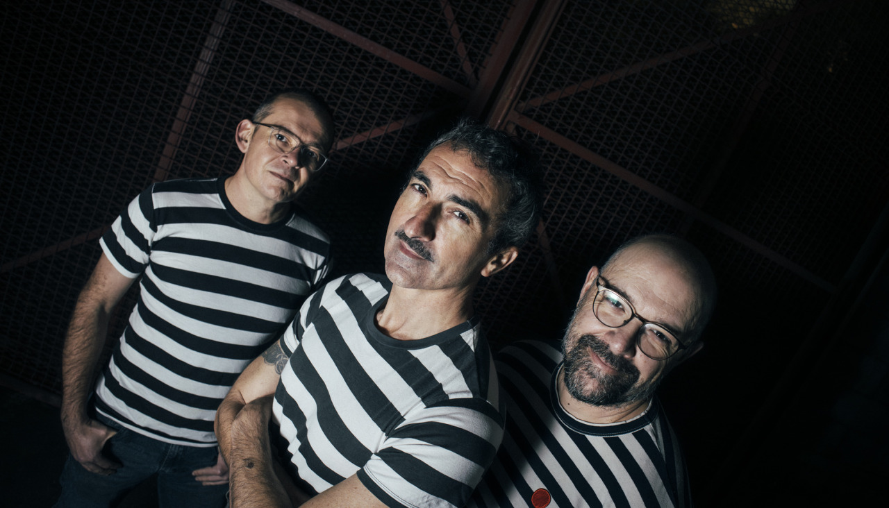 The Homens, con Martín á esquerda da imaxe