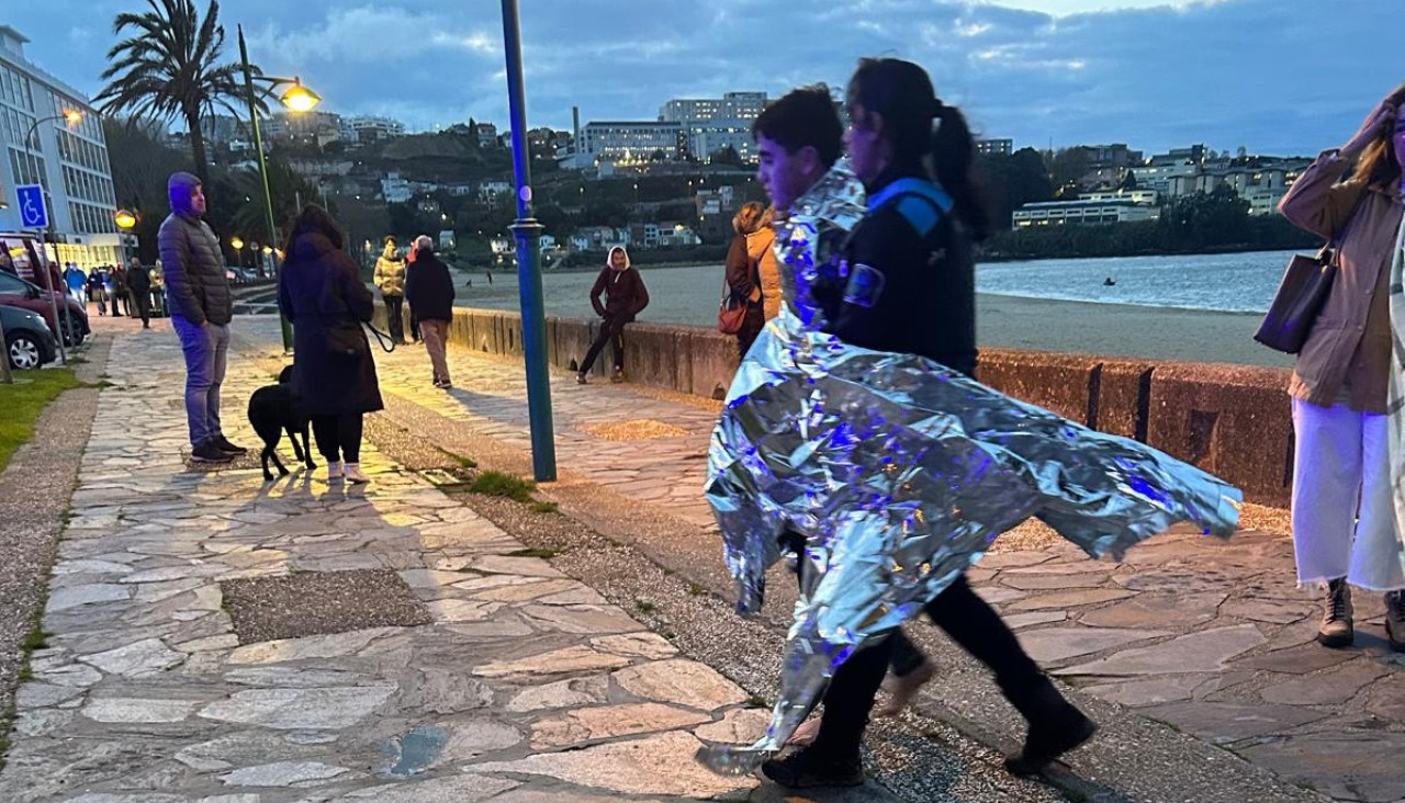 Una unidad sanitaria atendió a los dos jóvenes en Santa Cristina