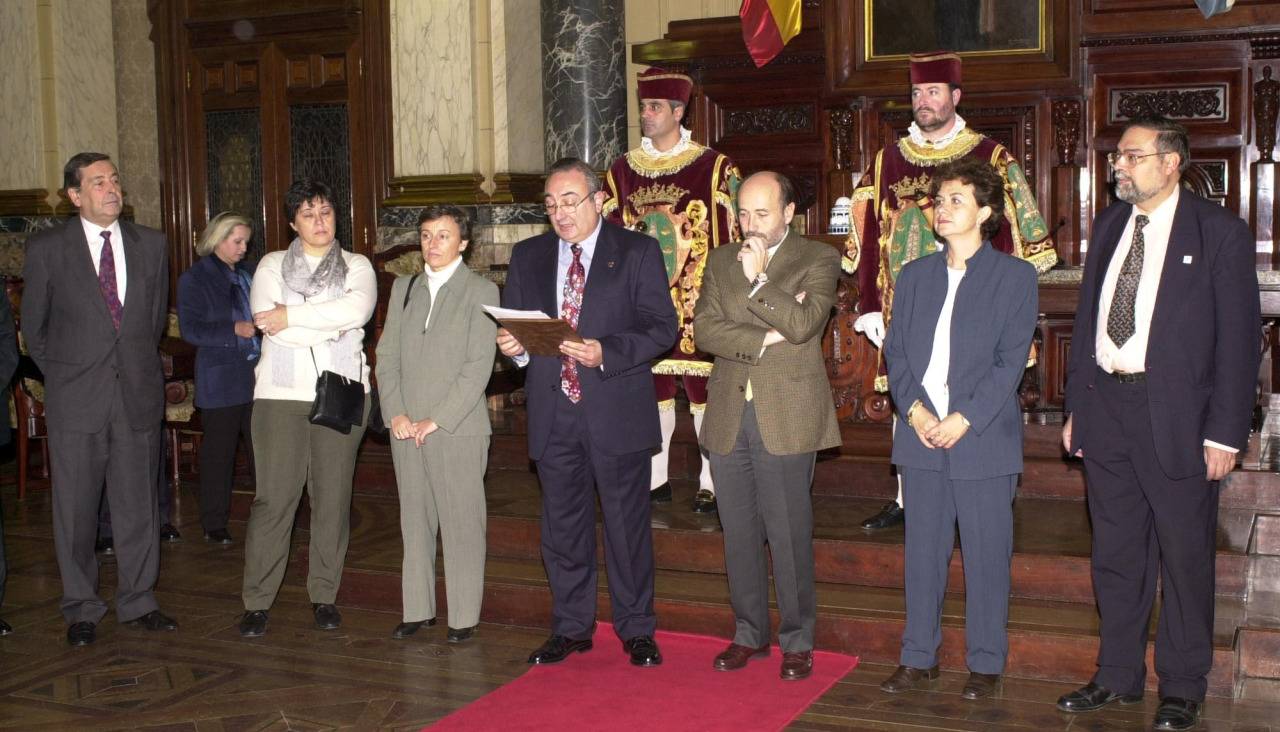 Entrega de los Premios de la Casa de las Ciencias a la Divulgación Científica, hace 25 años en María Pita