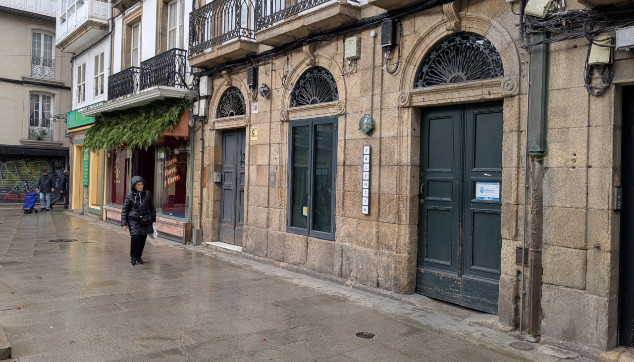 El Valentín, en la plaza de San Nicolás