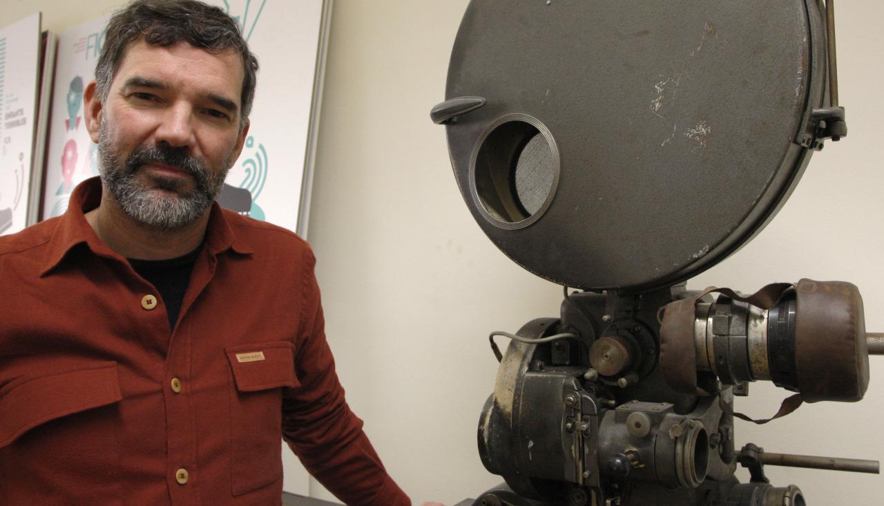 El cineasta gallego Ángel Santos