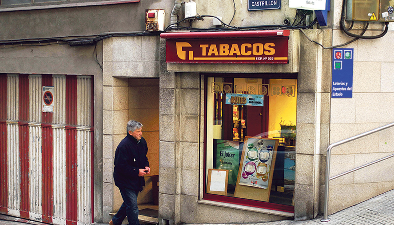 Los estancos de la ciudad son objeto de asaltos (foto de 2013)