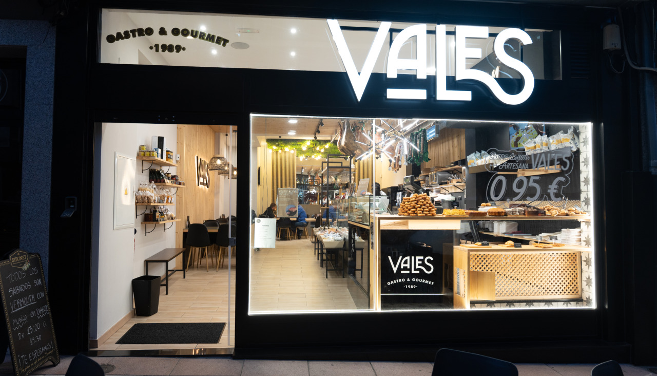 El exterior de Vales Gourmet. I CEDIDA