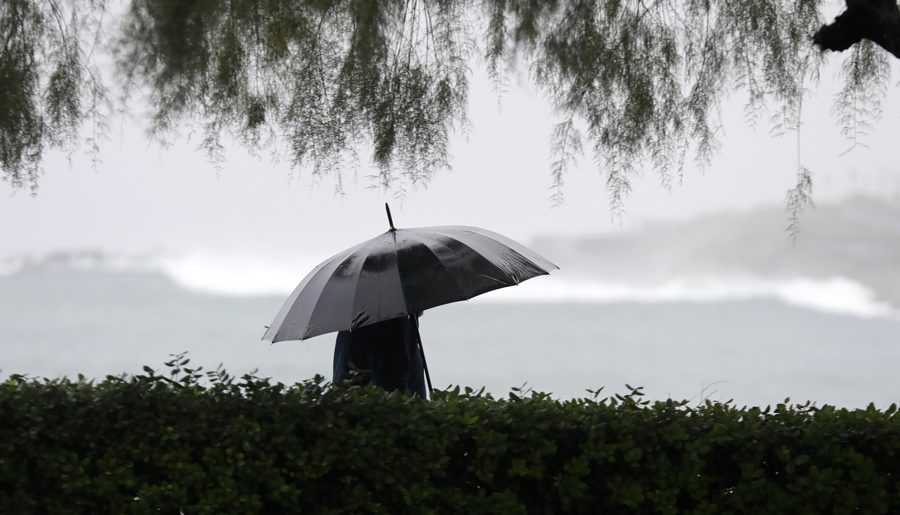 Lluvia en A Coruña el 29 de noviembre