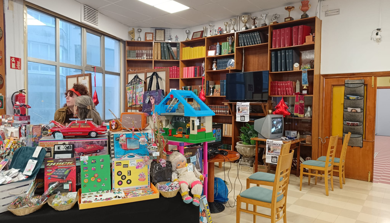 Feria del coleccionismo retro de Sada