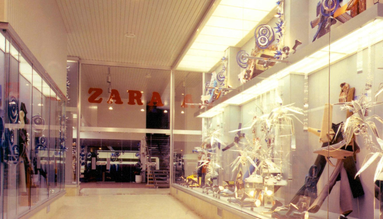 La tienda de Zara de la calle Torreiro, en 1980