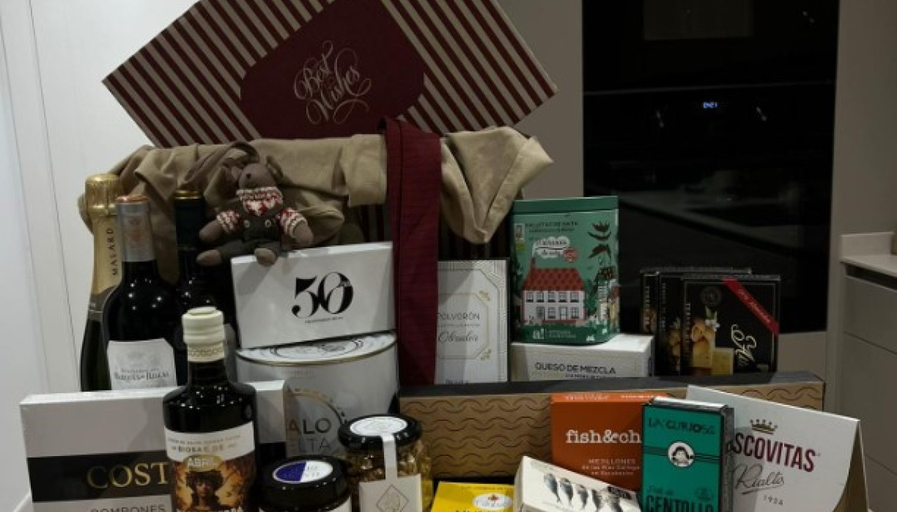 Cesta de Navidad 2025 de Inditex