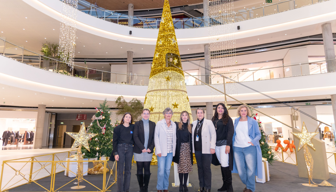 Presentación del programa solidario de Marineda City