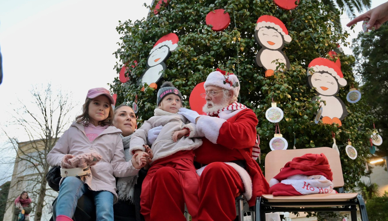 Papá Noel en Cambre