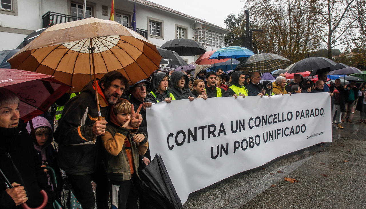 La última concentración de las asociaciones, el 23 de noviembre