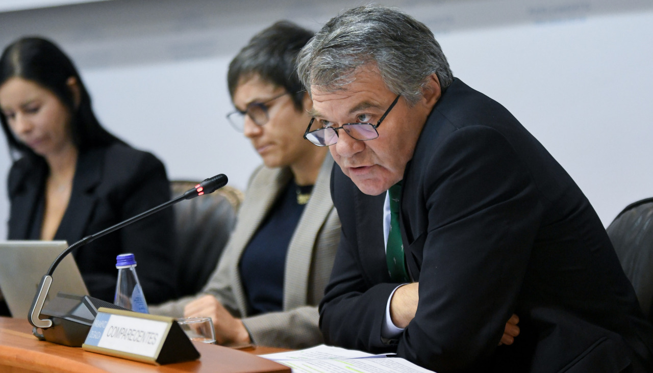 El presidente de Portos de Galicia, José Antonio Álvarez