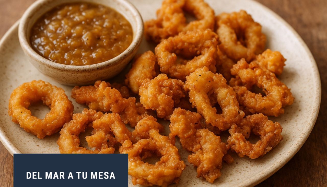 Receta de calamares crujientes