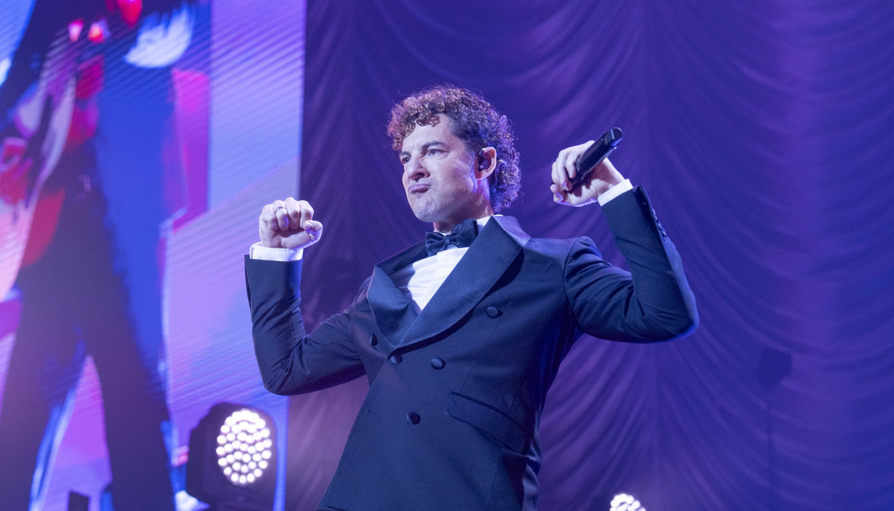 Bisbal, en un momento del concierto