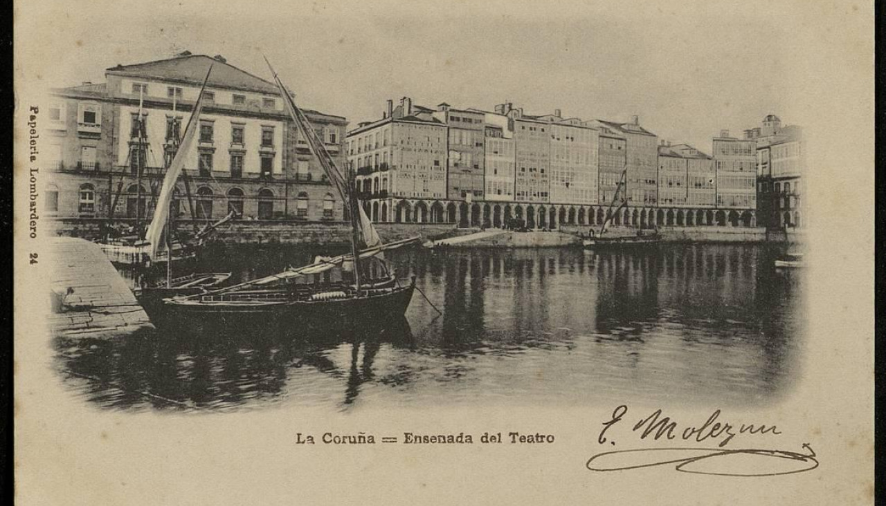 Parte trasera del teatro