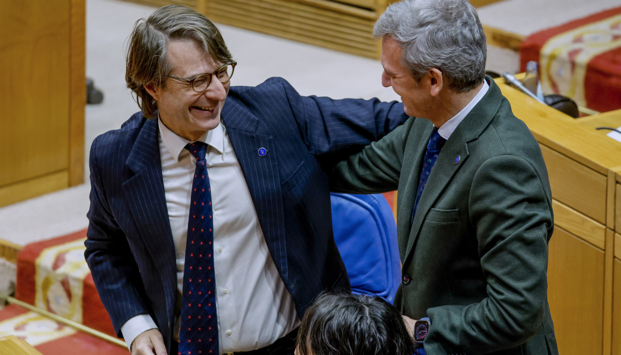 Corgos e Rueda, este martes, tras a aprobacióbn das contas galegas