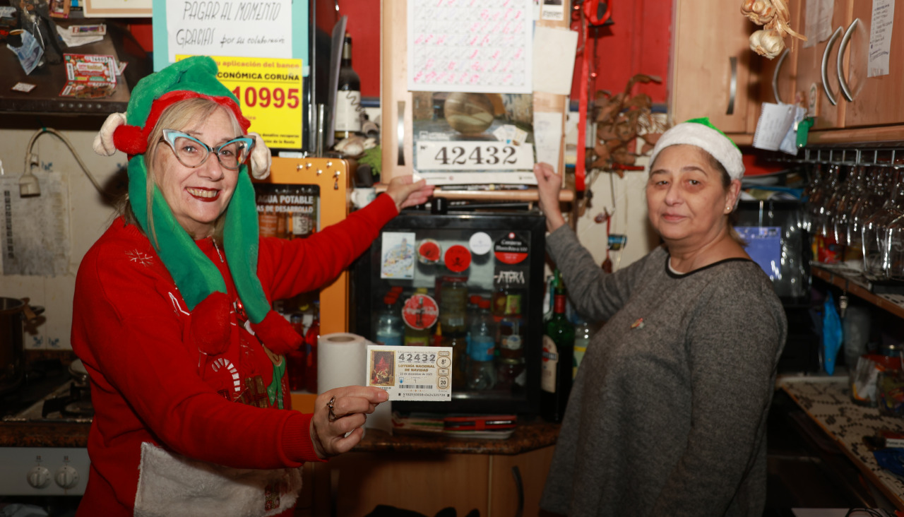 Los afortunados del Sorteo de Navidad en A Cunquiña