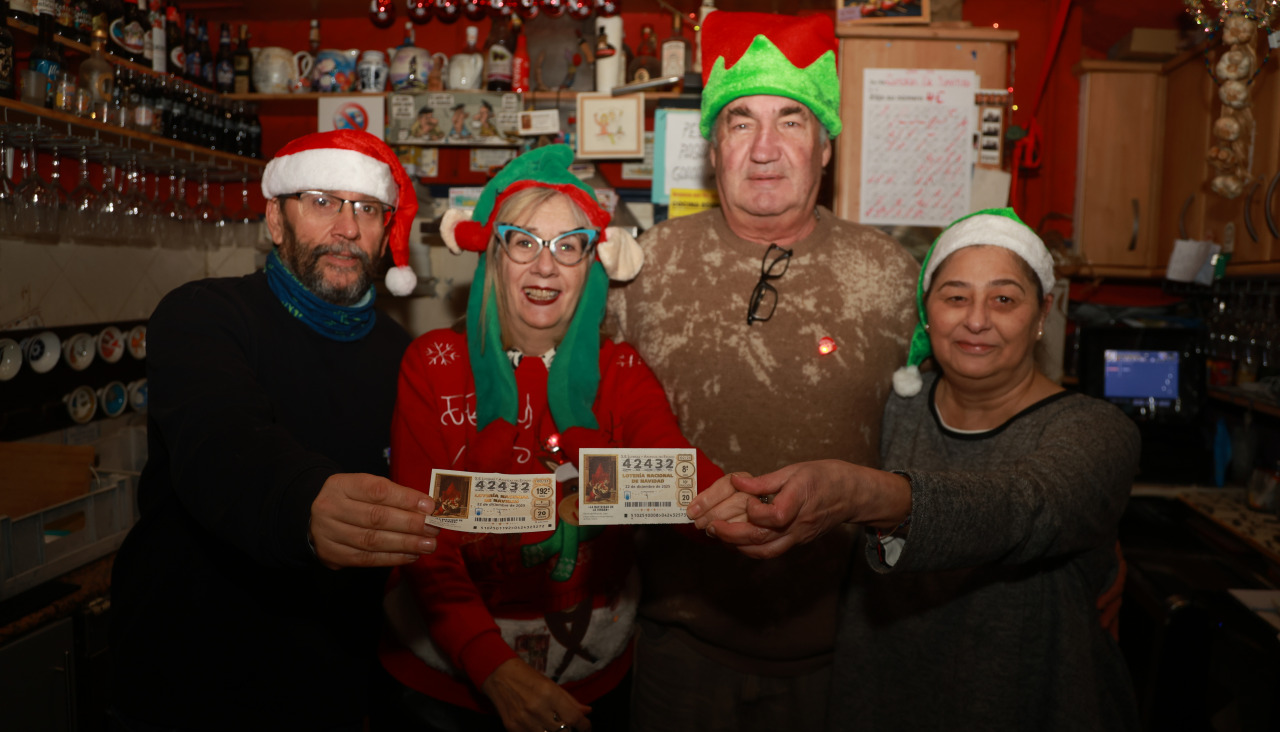 Los afortunados del Sorteo de Navidad en A Cunquiña