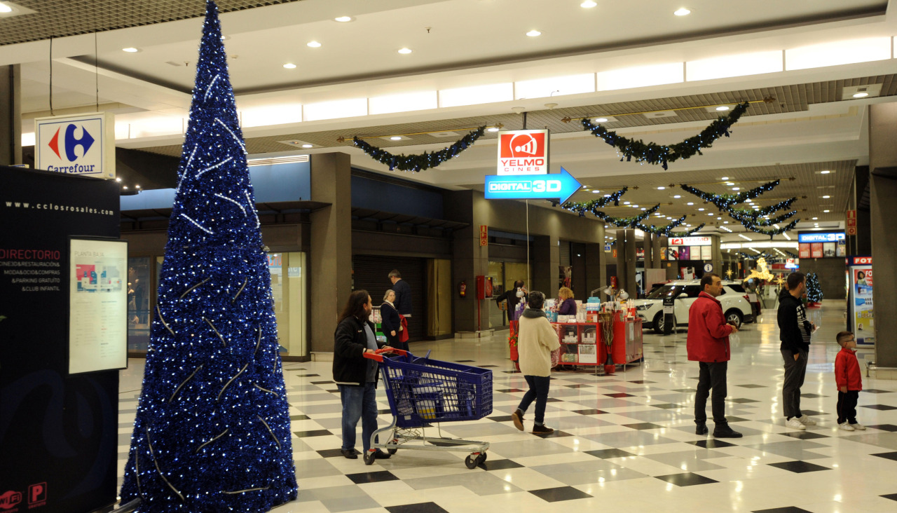 Navidad en el centro comercial Los Rosales