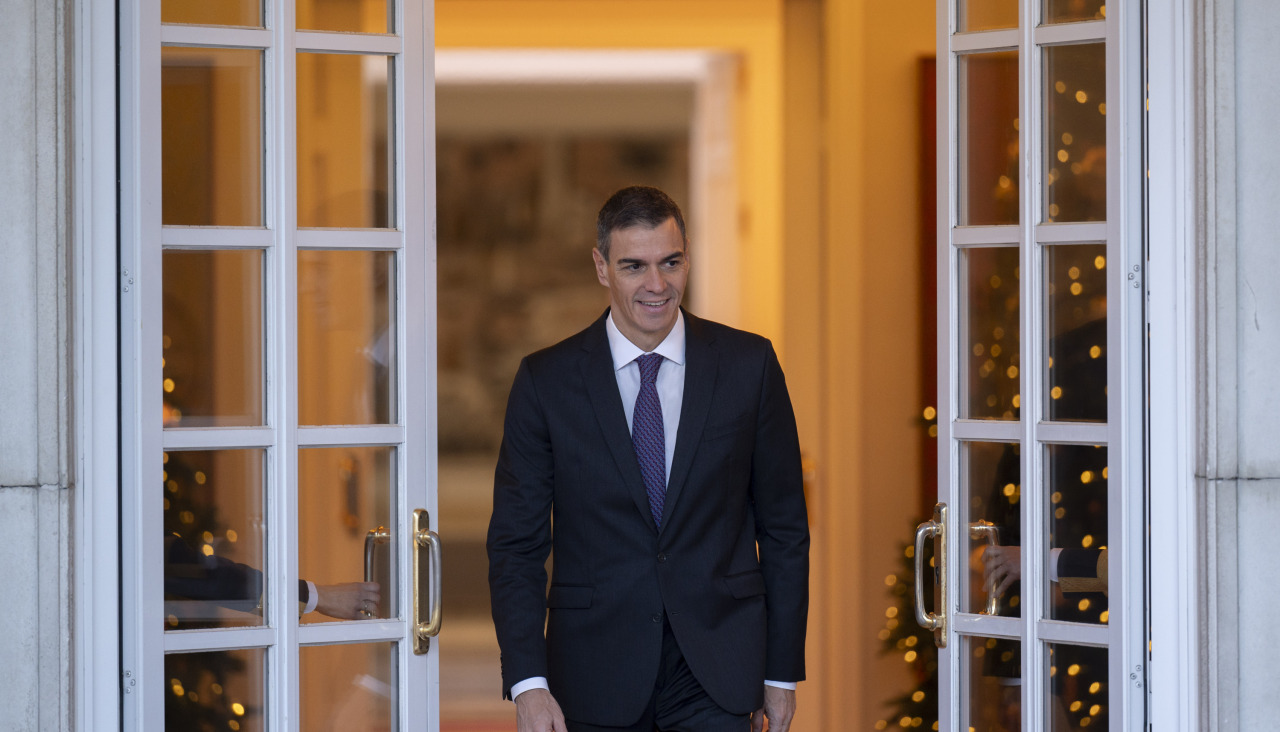 Pedro Sánchez en Moncloa