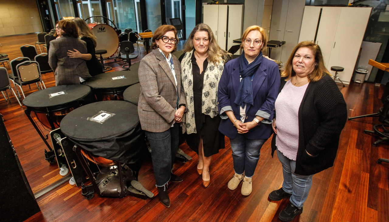 La directiva de Sementeira, el pasado noviembre