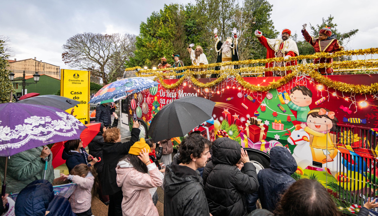 Cabalgata de Reis en Oleiros