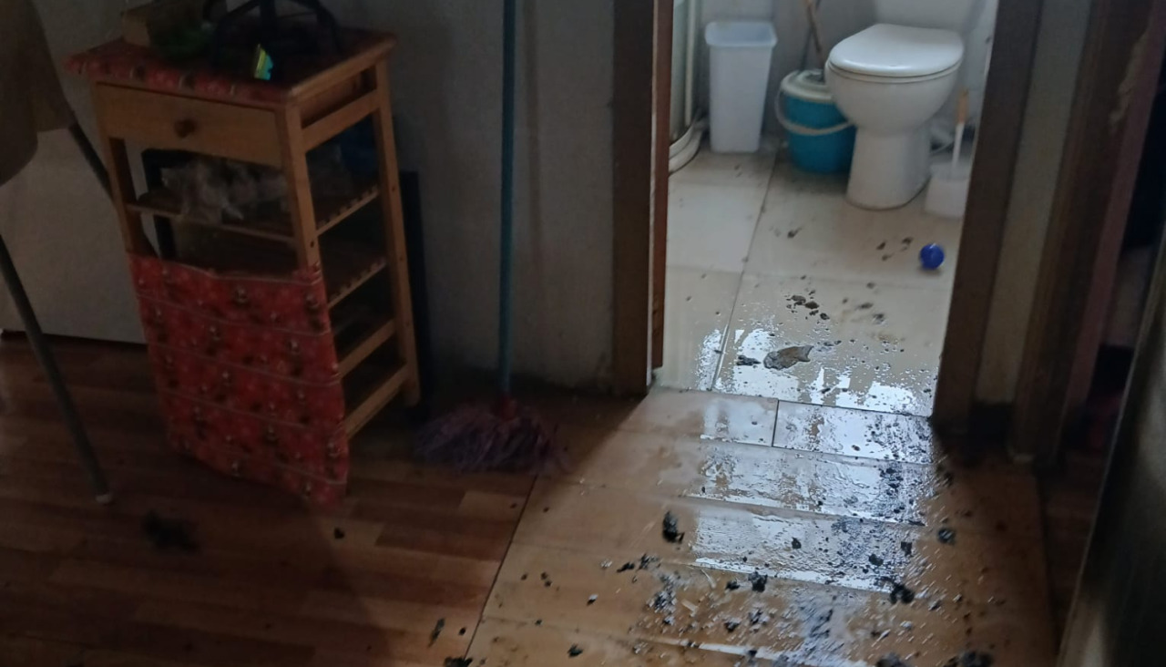Incendio vivienda ocupada