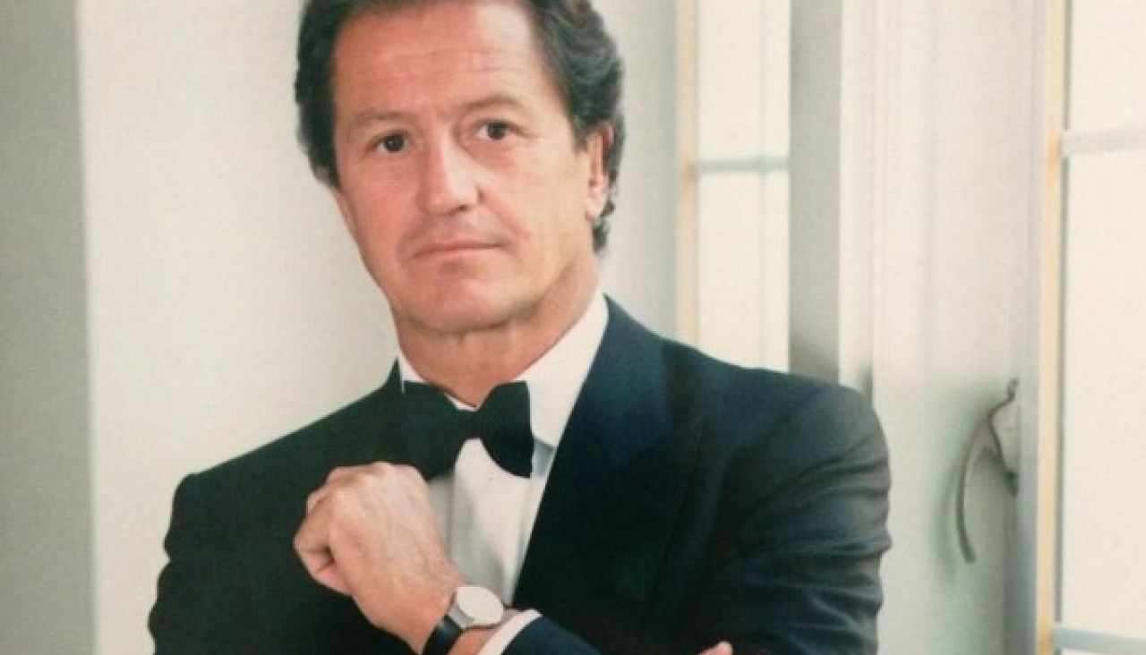 Philippe Junot, en una imagen compartida por su hija Victoria