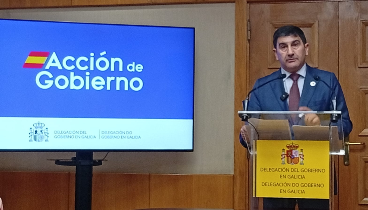 Pedro Blanco, durante la rueda de prensa