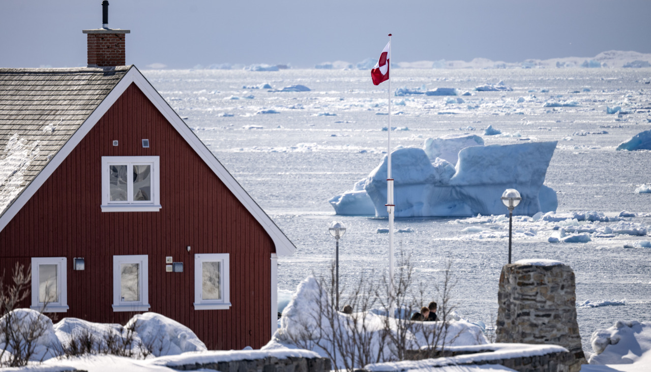 Imagen de archivo de una vivienda en Nuuk, la capital de Groenlandia