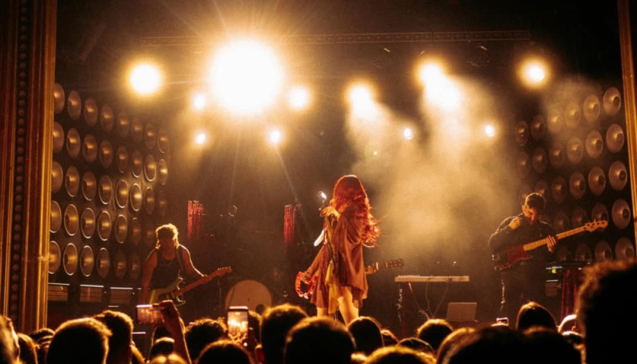 Samuraï durante su concierto en Zaragoza