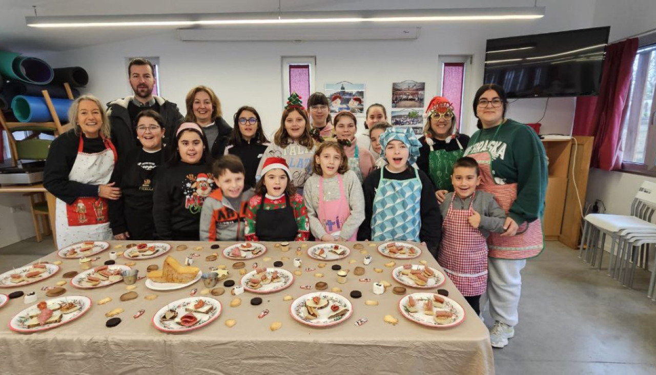 Uno de los talleres de 'Cocina Divertida'
